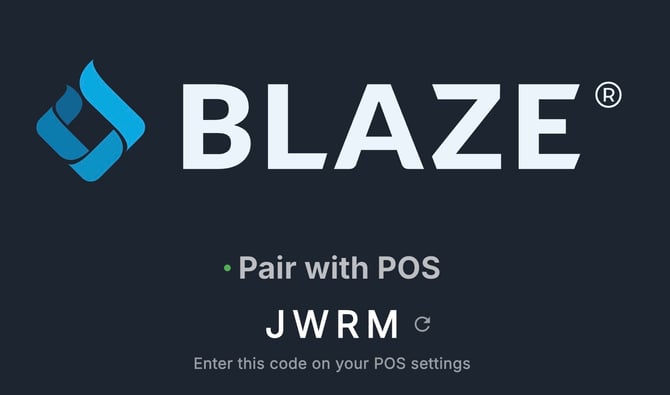 BLAZE CFD Connection Screen